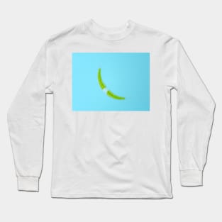 Closterium desmid alga under the microscope Long Sleeve T-Shirt